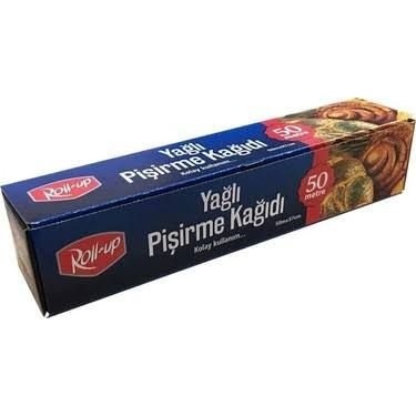 Roll-Up Yağlı Pişirme Kağıdı 50 mt ( 1 Kutu )