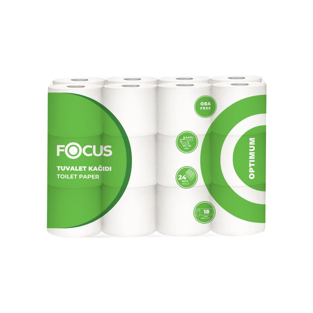 Focus Tuvalet Kağıdı 24'lü X 3 PAKET (72 RULO)