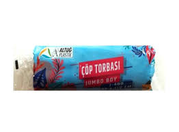 Endüstriyel Çöp Poşeti Jumbo Boy Siyah 400G 20 Rulo