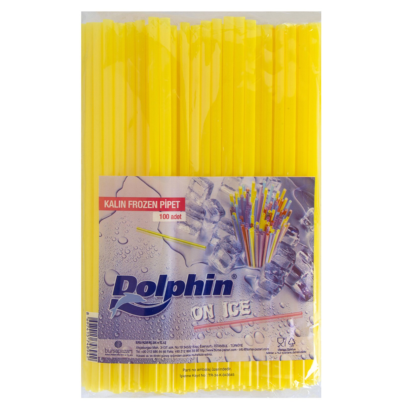 Dolphin Frozen Pipet (100 lü x 50 Paket)