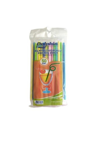 Dolphin Körüklü Jelatinli Frozen Pipet ( 50'li x 100 Paket )
